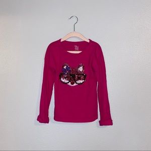 5/$15 Girl’s Sequin Flip Long Sleeve Tee